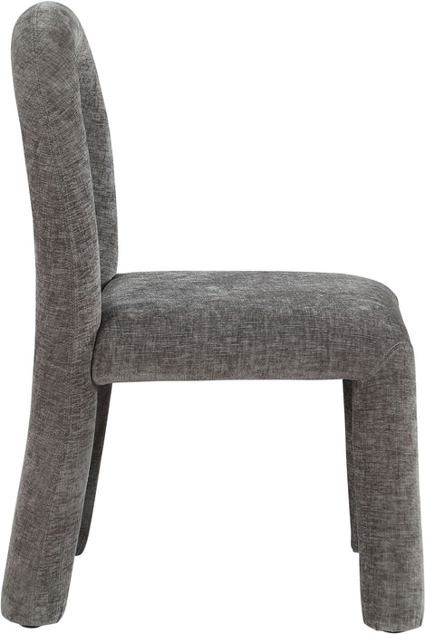 Amari - Chenille Fabric Dining Chair (Set of 2) - Simple Home Plus