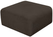 Arc - Boucle Fabric Ottoman - Simple Home Plus