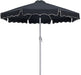 Amalfi - Aluminum Patio Umbrella - White Base / White Pole - Simple Home Plus