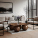 Fitch - Oak Veneer Coffee Table - 4 Legs - Simple Home Plus