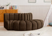 Arc - Velvet 3 Piece Modular Sofa - Simple Home Plus