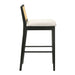 Tobias - Coastal Modern Wood Bar Height Kitchen Bar Stool - Simple Home Plus