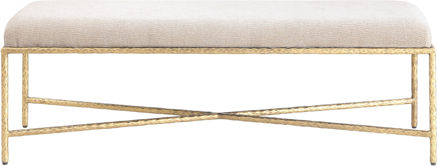 Valley - Bench With Gold Frame - Simple Home Plus