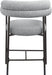 Blake - Counter Stool With Black Base (Set of 2) - Simple Home Plus