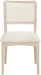 Atrium - Upholstered Seat Dining Chair With Brushed Natural Base (Set of 2) - Simple Home Plus