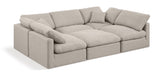 Indulge - Linen 6 Piece Modular Sectional - Simple Home Plus