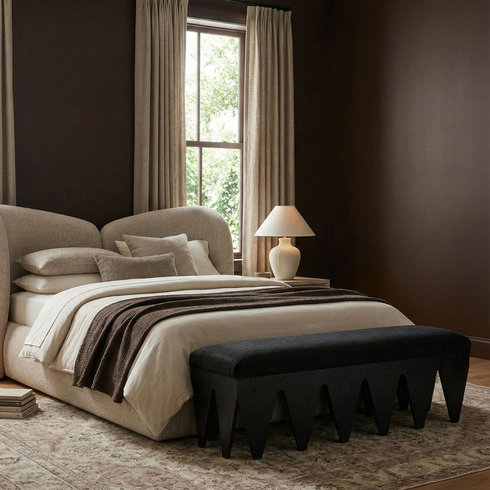 Altair - Bench - Black Base - Simple Home Plus