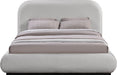 Vaughn - Chenille Bed With Black Base - Simple Home Plus