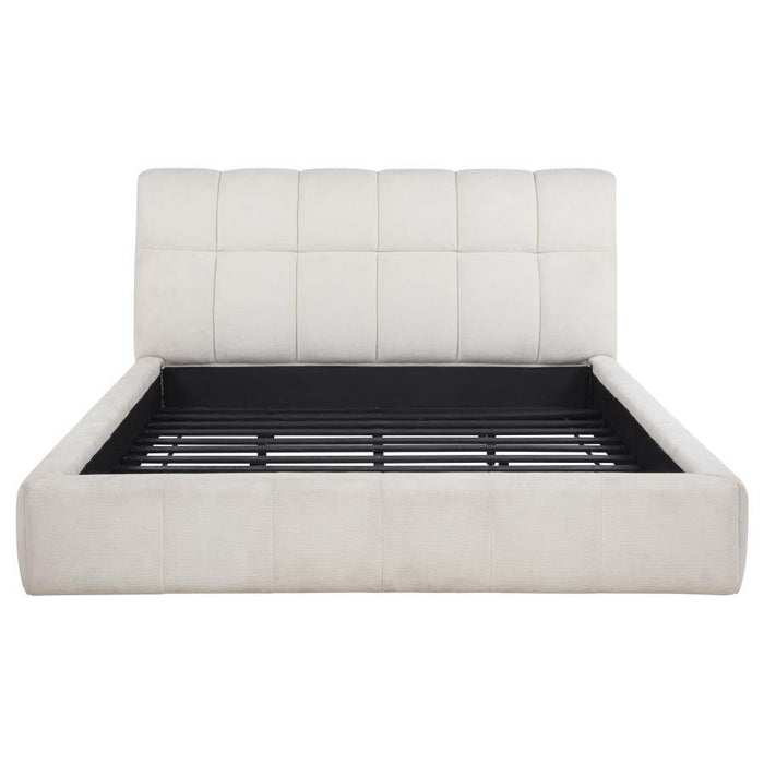 Nollet - Upholstered Platform Bed - Simple Home Plus