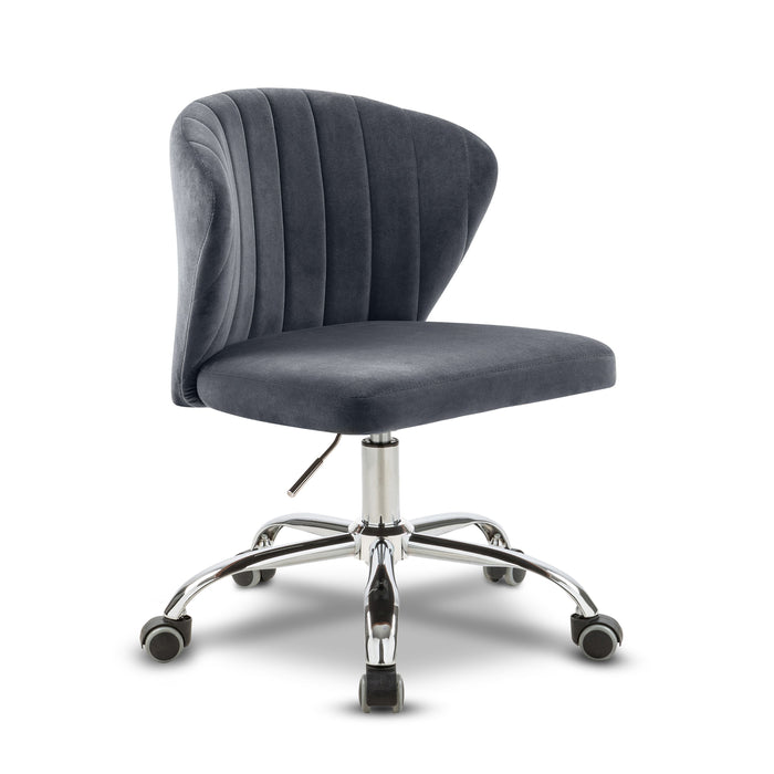 Finley - Office Chair with Chrome Legs - Simple Home Plus