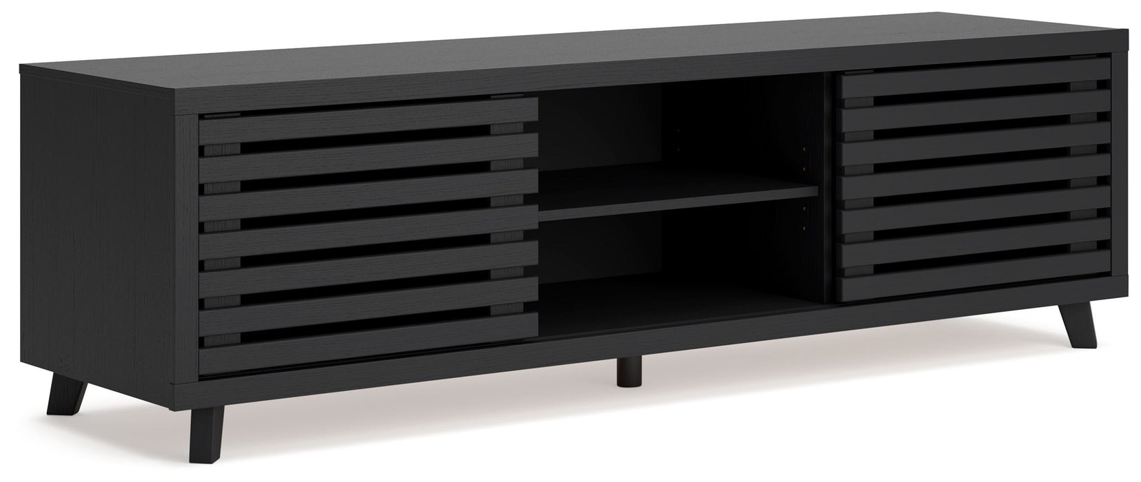 Danziar - Black - Extra Large TV Stand - Simple Home Plus
