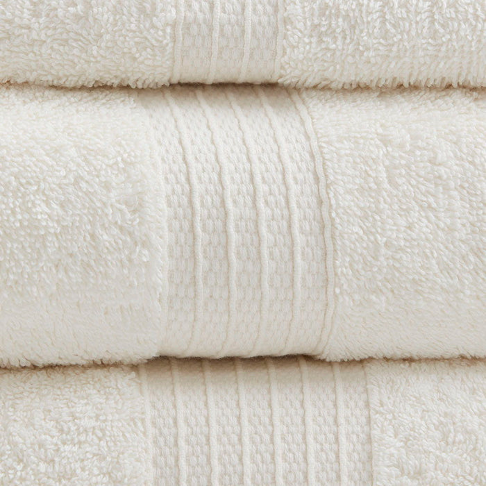 Organic - 6 Piece Towel Set - Ivory - Simple Home Plus