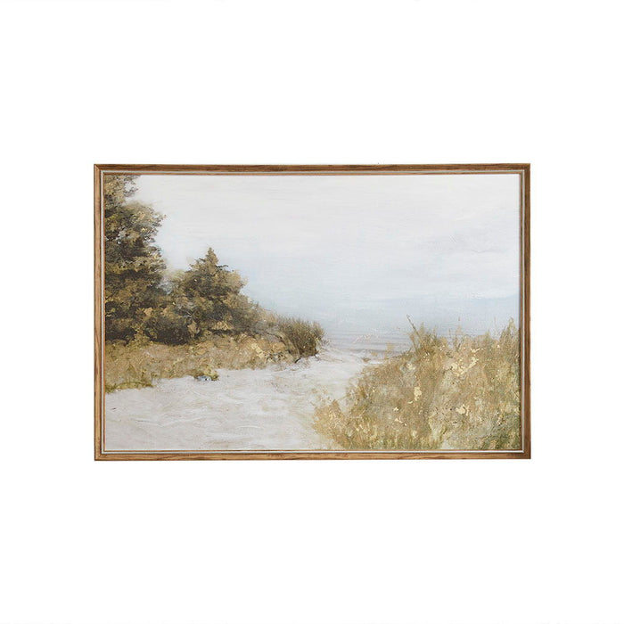 Lake Walk - Framed Canvas - Multi - Simple Home Plus