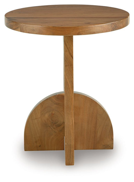 Hollbourne - Brown - Accent Table - Simple Home Plus