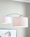 Valo - Metal Arc Lamp - Gold Finish - Simple Home Plus