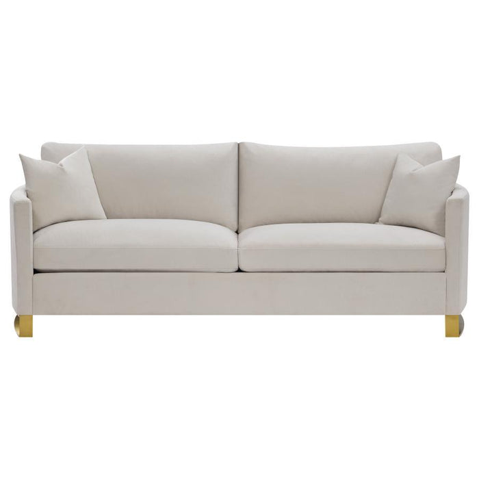 Corliss - Upholstered Arched Arm Sofa Set - Simple Home Plus