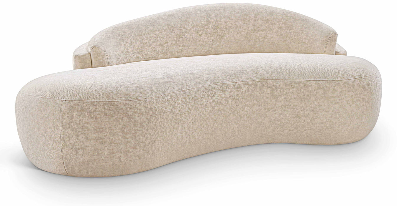 Caspian - Chenille Fabric Upholstered Loveseat - Simple Home Plus