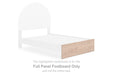 Arloster - Full Panel Footboard - Tan - Simple Home Plus