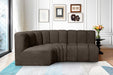 Arc - Boucle Fabric 3 Piece Sofa - Simple Home Plus