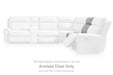 Social Pointe - Armless Chair - Pearl / Ash - Simple Home Plus