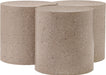 Dimple - 3 Piece Modular Coffee Table - Terazzo Finish - Simple Home Plus