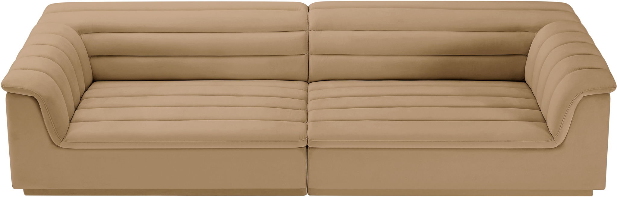 Cascade - Velvet Modular Sofa - Simple Home Plus