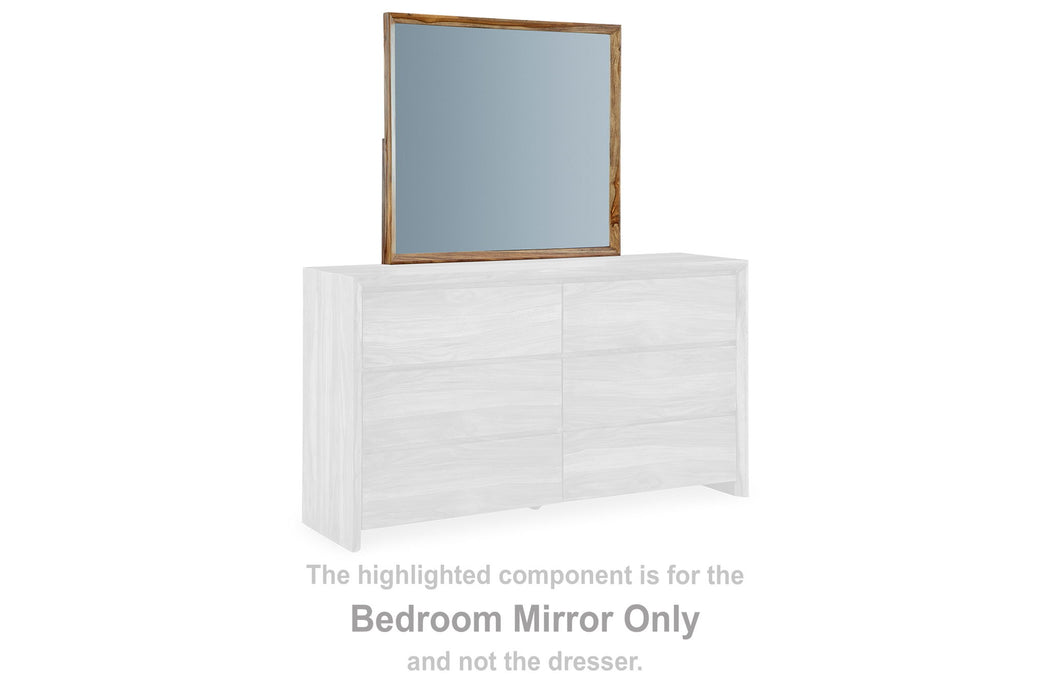 Dressonni - Bedroom Mirror - Brown - Simple Home Plus