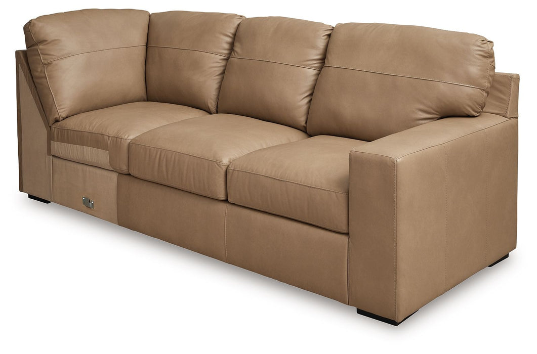 Bandon - Raf Sofa With Corner Wedge - Toffee - Simple Home Plus