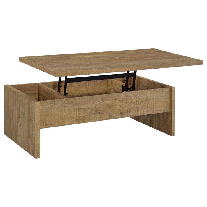 Canoga - Engineered Wood Lift Top Cocktail Coffee Table - Mango - Simple Home Plus