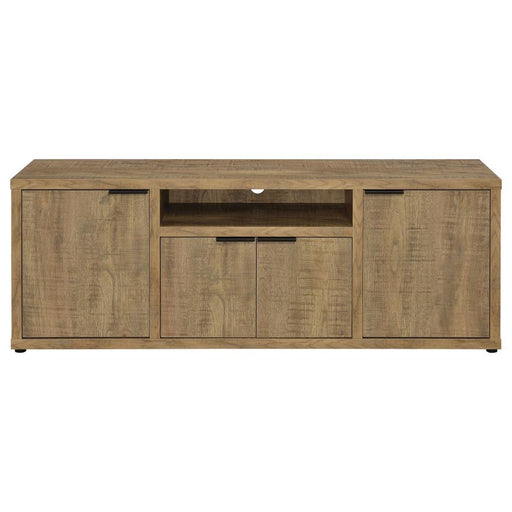 Tabby - 4 Door Engineered Wood TV Stand - Mango - Simple Home Plus