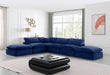 Comfy - 6 Piece Velvet Modular Sectional - Simple Home Plus