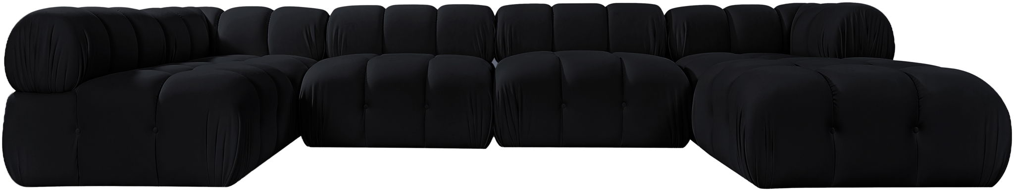 Orin - 6 Piece Modular Sectional (3 Modular Chairs, 2 Corner Chairs & Ottoman)