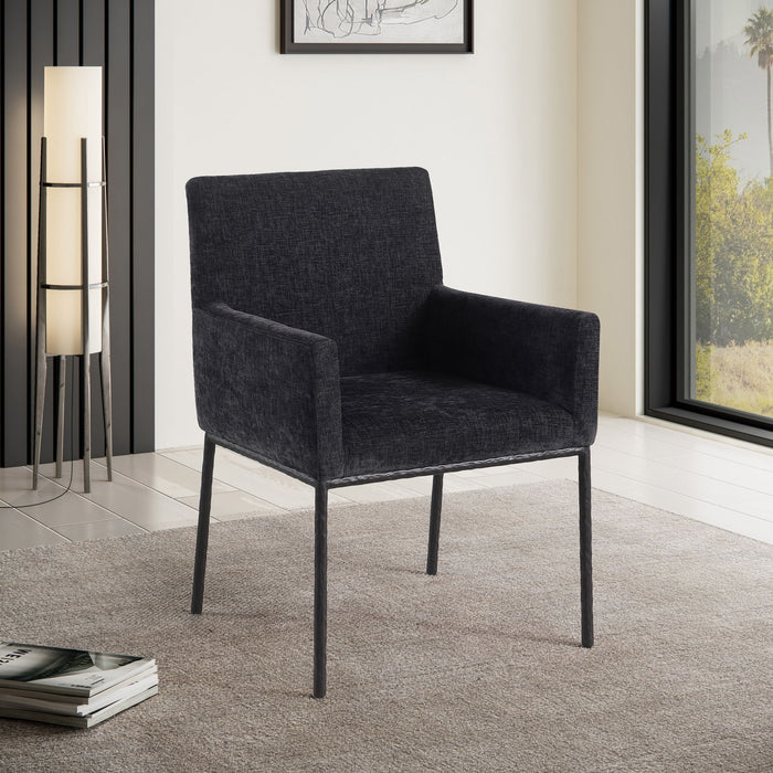 Reeves - Dining Chair With Black Legs (Set of 2) - Simple Home Plus