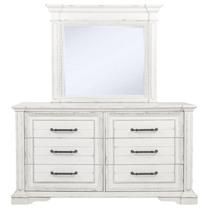 Mckinney - 6-Drawer Bedroom Dresser Cabinet - Simple Home Plus