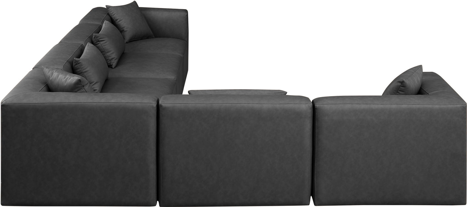 Cube - 6 Piece Modular Corner Sectional - Simple Home Plus