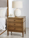 Sharlance - Brown - Three Drawer Night Stand - Simple Home Plus