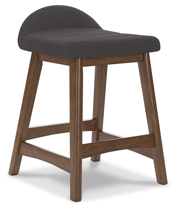 Lyncott - Upholstered Barstool (Set of 2) - Simple Home Plus