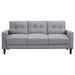 Bowen - Upholstered Track Arm Tufted Sofa - Simple Home Plus