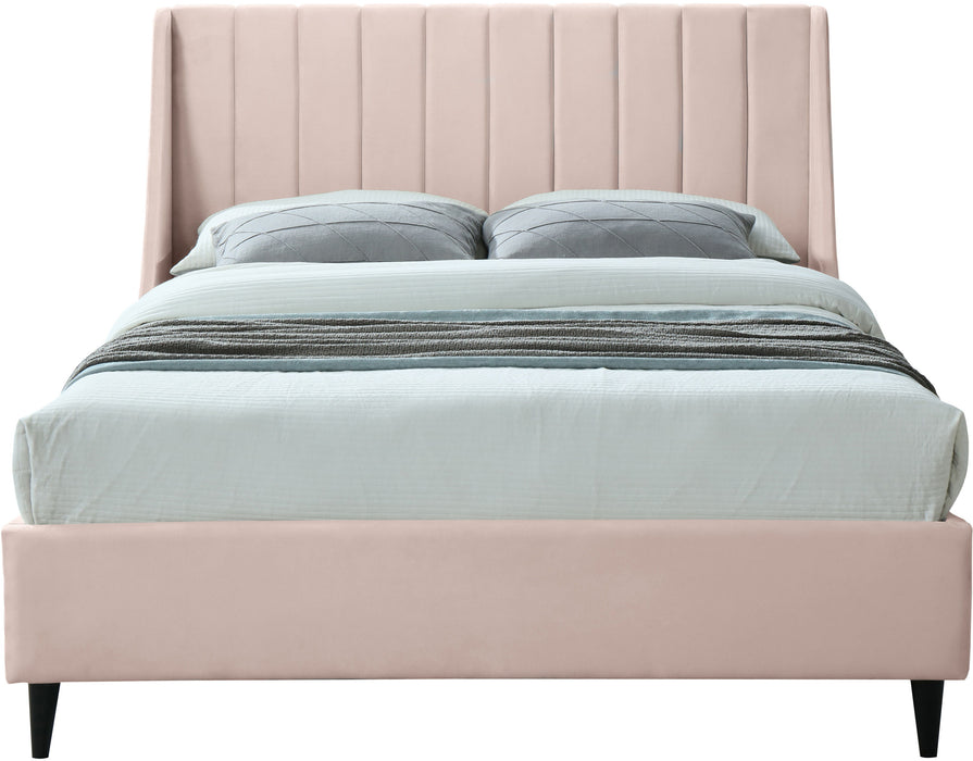 Eva - Velvet Bed - Simple Home Plus