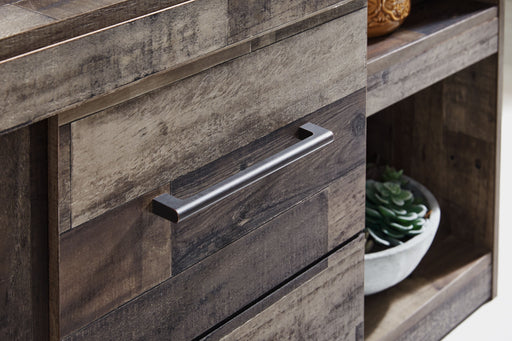 Derekson - Multi Gray - LG TV Stand w/Fireplace Option - Simple Home Plus