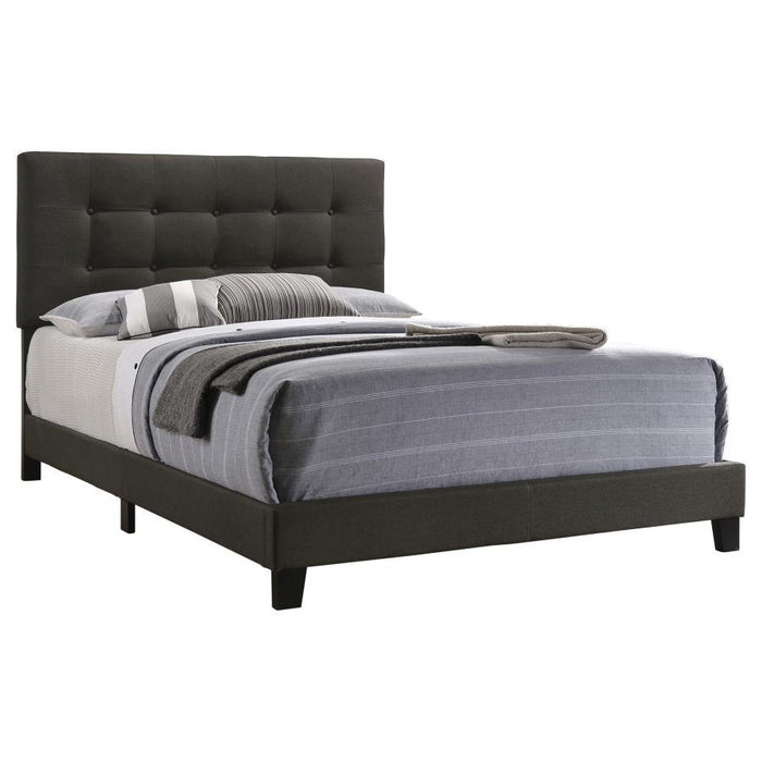 Mapes - Upholstered Panel Bed - Simple Home Plus