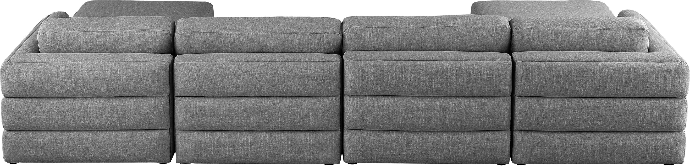 Beckham - 6 Piece Double Chaise Modular Sectional - Simple Home Plus