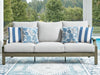 Rainier Ranch - Sofa With Cushion - Brown / Beige - Simple Home Plus