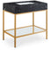 Marmo - Engineered Marble Bathroom Vanity With Gold Base - Simple Home Plus