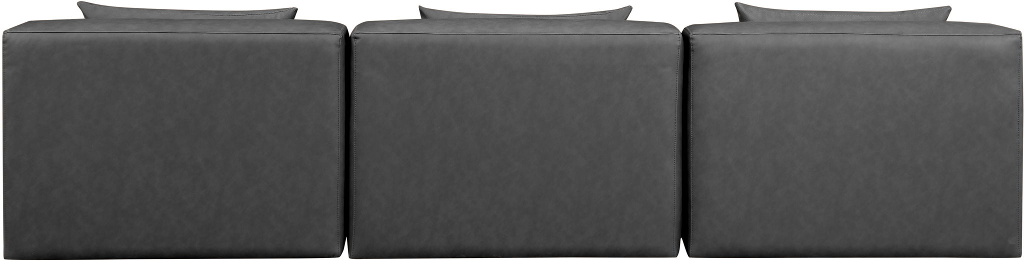 Cube - Modular 3 Seat Armless Sofa - Simple Home Plus