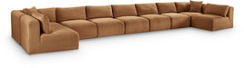 Shaggy - Fabric 9 Piece Modular Sectional - Simple Home Plus