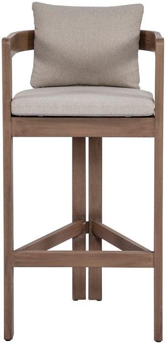 Newport - Water Resistant Fabric Upholstered Outdoor Patio Bar Stool - Simple Home Plus