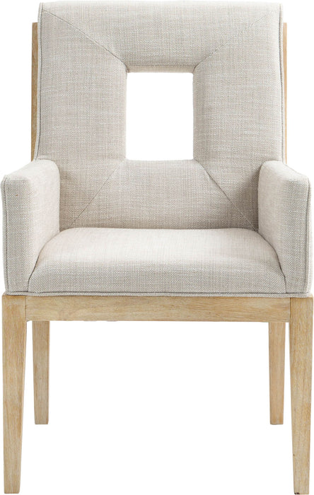 Gwendolyn - Dining Arm Chair With Natural Frame - Simple Home Plus