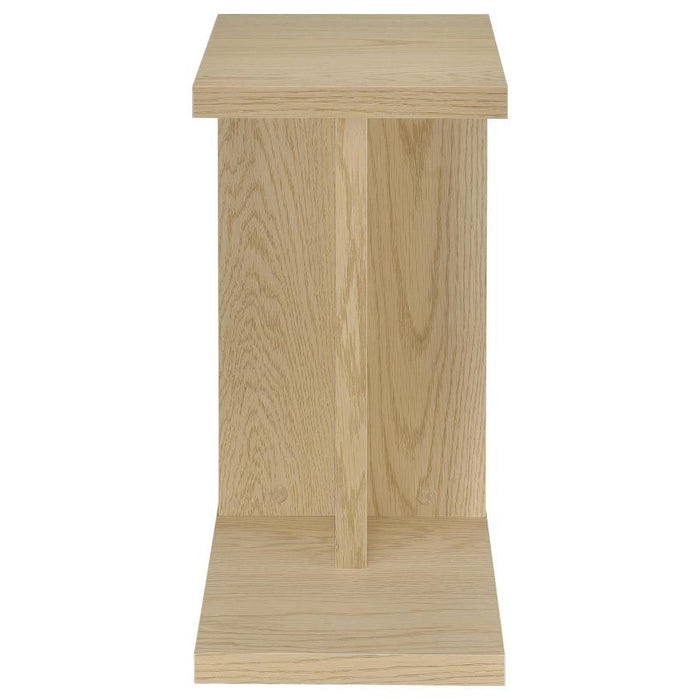 Clower - Engineered Wood C-Shaped Sofa Side Table - Simple Home Plus