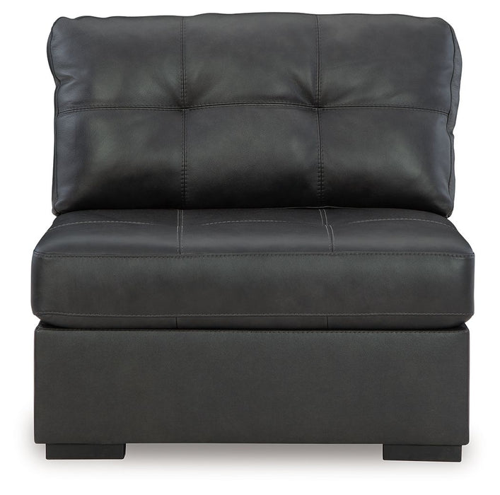 Brindley Pier - Armless Chair - Fog - Simple Home Plus
